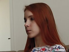 18 yo skinny redhead teen dreams about her master