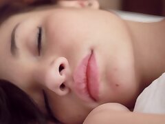 Cute Asian girl Nici Dee uncovering her true beauty masturbating