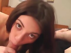 Babe Ester Deep Throats And Wants Cum