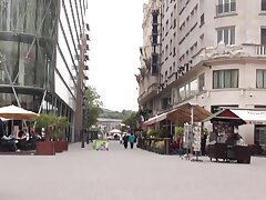 European teen fucked by old man she met at pizzeria