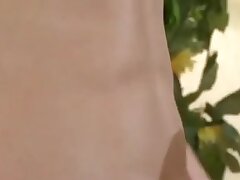 Tanned brunette MILF fucked by young blond hunk boy